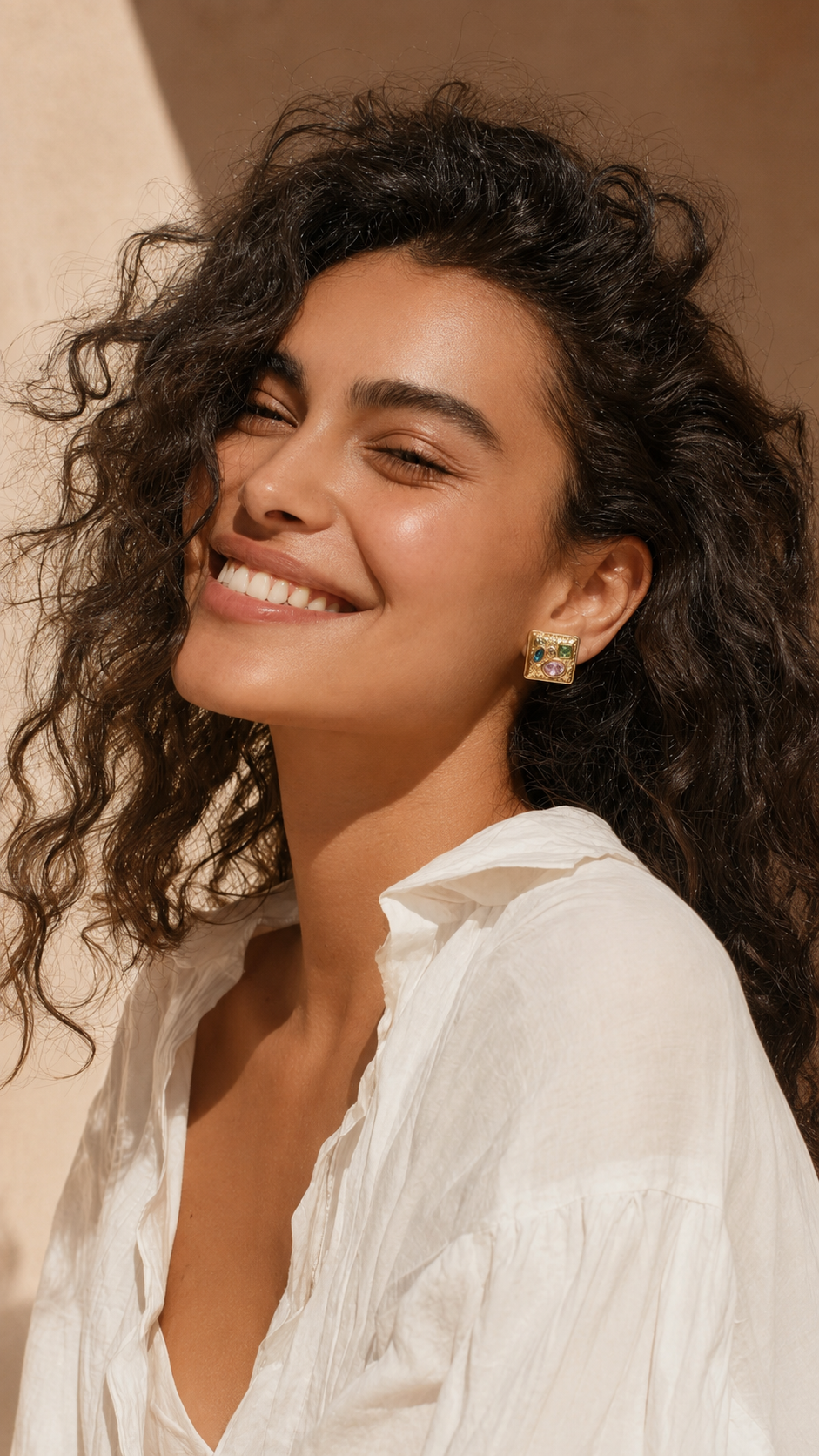 Jade – Ohrringe im modernen Stil