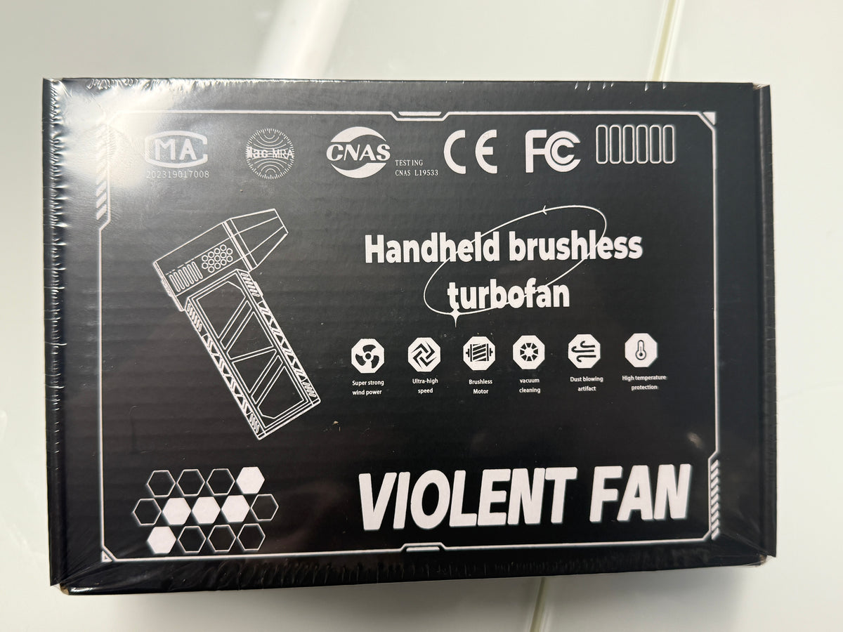 Akku-Staubläser – Brushless Turbofan mit USB-C