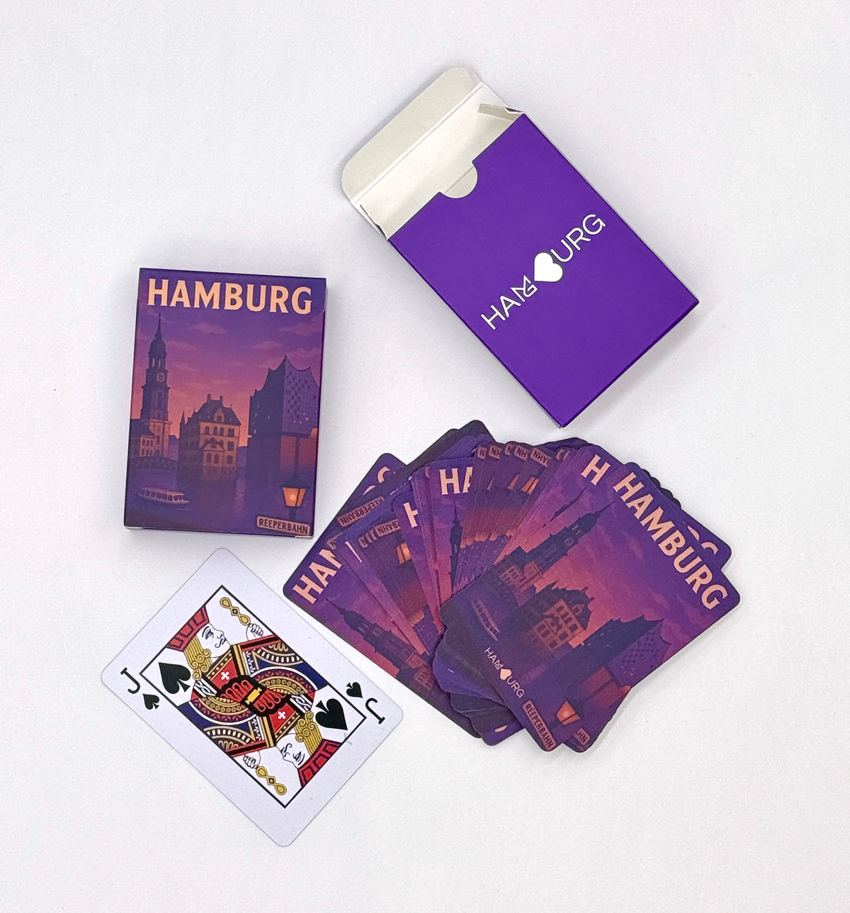 Hamburg Spielkarten – 54 Karten aus Kunststoff