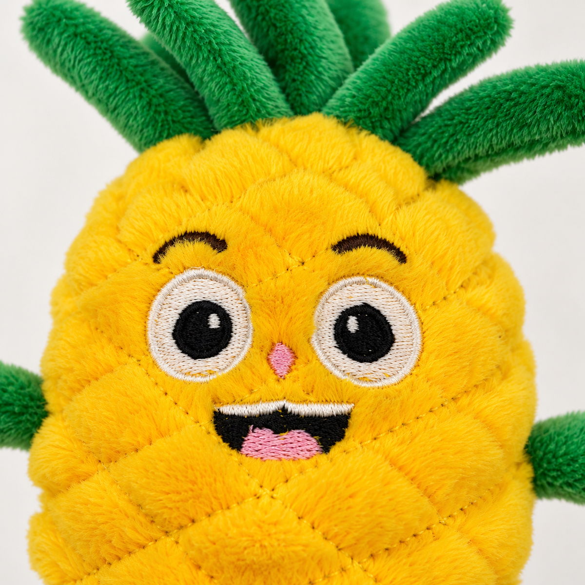 Ananas-Plüschtier – Detailansicht