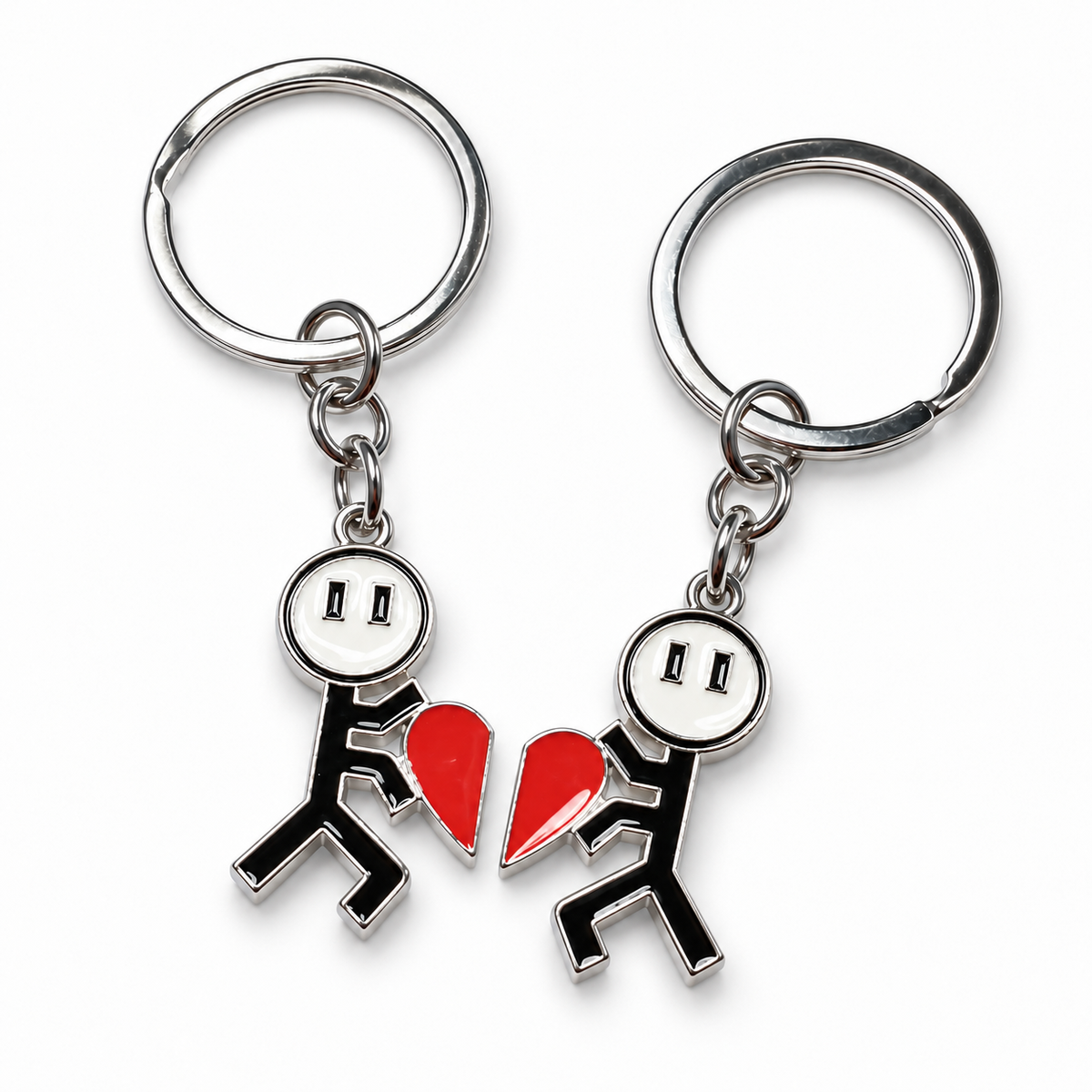 Couples – Schlüsselanhänger im 2er-Set – Studioansicht