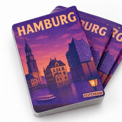 Hamburg Spielkarten – 54 Karten aus Kunststoff – Detailansicht