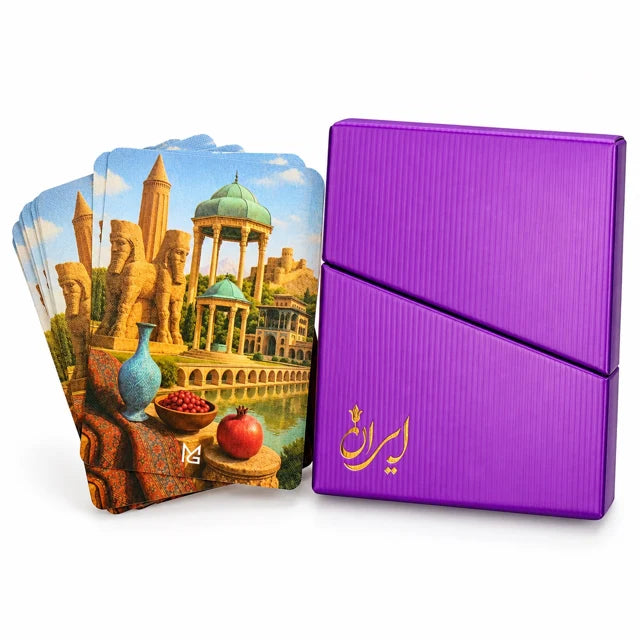 Iranische Pokerkarten – Kulturmotive in Geschenkbox